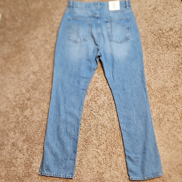 H&M 90's Straight Split Hem Jeans - Picture 7 of 9